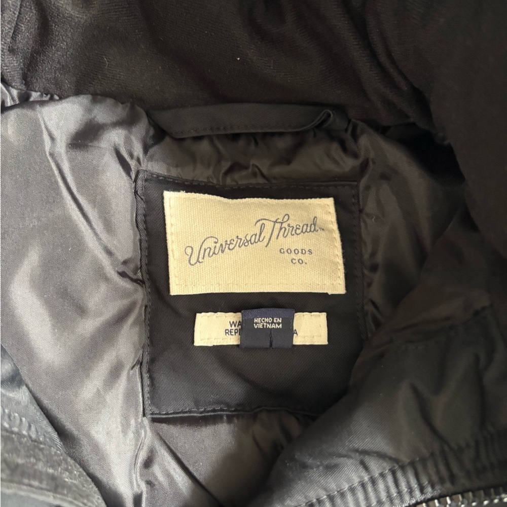 Universal Thread Black Quilted Jacket - image 2